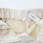LBLC The Label Tanya Faux Leather Short in Ivory Large White Photo 3