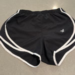 Varsity Spirit  Black Athletic Running Shorts‎ White Trim women's medium Photo 0