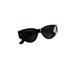 INDY Women's Black Cateye Sunnies Sunglasses Photo 6