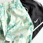 Nike  Black and Mint Columbia Patterned Shorts Photo 0