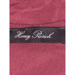 Honey Bunch ~ Long Sleeve Romper~ Burgundy Open Back ~ Size Large ~ Very Cute! Photo 6