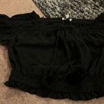 Moon River  small black crop top Photo 4