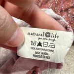 Natural Life  Women’s Button Down Tunic Top Shirt Dress Oversized Boho L/XL Photo 9