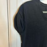 Pacific trail  Black V-Neck T-Shirt Dress Photo 5