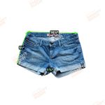 Gap  Jeans Women's Denim Shorts Blue Distressed Cuffed Size 8 Photo 2