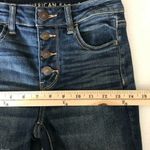 American Eagle  Womens Jeans Hi-Rise Jegging Dark Wash Distressed Stretch 4 Photo 6