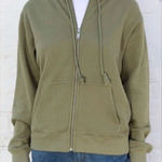 Brandy Melville Christy Hoodie Green Photo 0