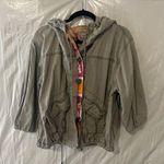 Free People Green Utility Jacket Size Small Photo 0