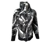 Lululemon  Scuba Hoodie III in Static Mist White Black, Sz 6 Photo 4