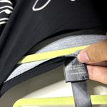 MT Collection Black Floral Midi Dress Sz M White Size M Photo 5