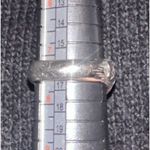 Beautiful Vintage Thailand Sterling Silver Etched Dome Ring Size 7.5 Photo 1