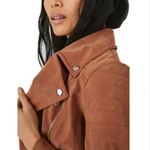We The Free Hariett Vegan Suede Moto Jacket Large Photo 5