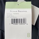 Susan Bristol Wool Blend Fundamentals Black Slacks Women’s 8 NWT Photo 6