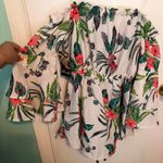 Blush NWT Off The Shoulder floral Blouse Photo 2