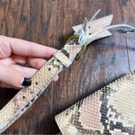Madewell • The Leather Belt Bag: Snake Embossed Edition python snakeskin Photo 7