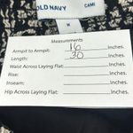 Old Navy Women's Cami Black and White Dress Sz M Ruffle Sleeves Photo 6