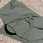 Life is Good Olive Striped Crusher Light Hoodie with sunflower Photo 3