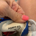 Mudd High Top Sneakers Blue White Check Poppy-07L Womens Size 10 Photo 8