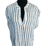 LAJU LOS ANGELES NEW WITH TAGS WOMENS STRIPE SHIRT SIZE M Size M Photo 0