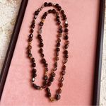 Vintage Colorwater Crack natural quartz agate gemstone Necklace Photo 2