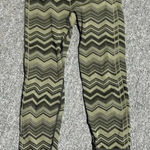 Lululemon Ebb to street pants fatigue green Chevron leggings Photo 0
