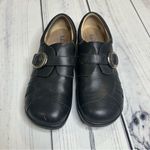 Alegria  Khloe KHL-601 Black Leather Comfort Nurse Clog Sz 42 EU (11.5/12 US) Photo 8