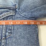 Hollister Women’s Size M Faux Shearling Lined Denim Jacket, Blue Photo 12