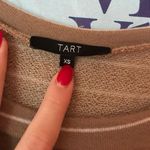 Tart Beige Striped Long-sleeve Dress Photo 3