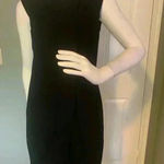 Marc Jacobs Black Pleated Shift Dress Womens Size Medium. #300 Photo 3