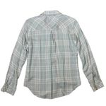 Rails  Hunter Shirt XS Seafoam Plaid Button Down‎ Rayon Long Sleeve Photo 1