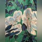 Roller Rabbit Roberta  Clovis Quinn Floral Hibiscus Tropical Midi Dress Size M Photo 9