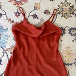 Urban Outfitters Mallory Rust Satin Silky Cowl Neck Mini Dress Medium Photo 1