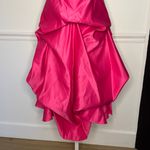 Cinderella Hot Pink Strapless Gown, Size 12 Photo 3