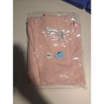 Covington Pink Ribbed Crew Neck, Women's XL Top, Short Sleeve T Shirt, Vintage Photo 5