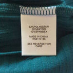 Juicy Couture Sapphire Wave Crew Neck Short Sleeve Top Size XS NWT Photo 2