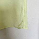 Halogen 𝅺 Top blouse SMALL Yellow Cap Sleeve casual NWT Photo 5
