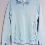 Adidas Light Blue Quarter Zip Photo 0