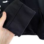 Nike dri-fit just do it black standard fit fleece sweater hoodie athleisure Photo 3