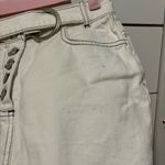 Urban Outfitters BDG White Denim Mini Skirt Photo 3