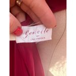 VTG Jenelle of California Merlot Robe Lingerie Marabou Feather 100% Nylon XL? Red Size M Photo 8