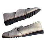 Eileen Fisher - Enna Twisted Metallic Leather Loafers Women’s Sz 10 Photo 8