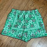ZARA | Bandana Floral Print Shorts Size M Photo 6