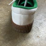 Tretorn  White and Green Nylite Classic Sneakers with gum sole
Size: 8 Photo 8