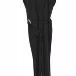 H by Halston  black surplus cap sleeve jumpsuit size 1x Photo 1