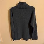 Gentle Herd NWT  Gray Wool Cashmere Blend Turtleneck Sweater Photo 2