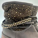 Roper Brown Studded Beaded Skye Ankle Cowgirl Boots Booties Size US 7.5 Photo 1