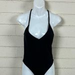 PINK - Victoria's Secret PINK Victoria’s Secret Black One Piece Swimsuit size Small Photo 6