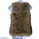 BB Dakota Faux Fur Vest – Fox Brown and Black | Size Small Photo 7