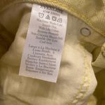 Everlane Yellow Denim Shorts W30 High Rise Organic Cotton Casual Vacation Resort Photo 4