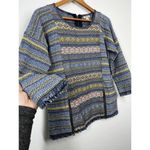 Lucky Brand  Escape Fringe Sweater Knit Top Photo 1